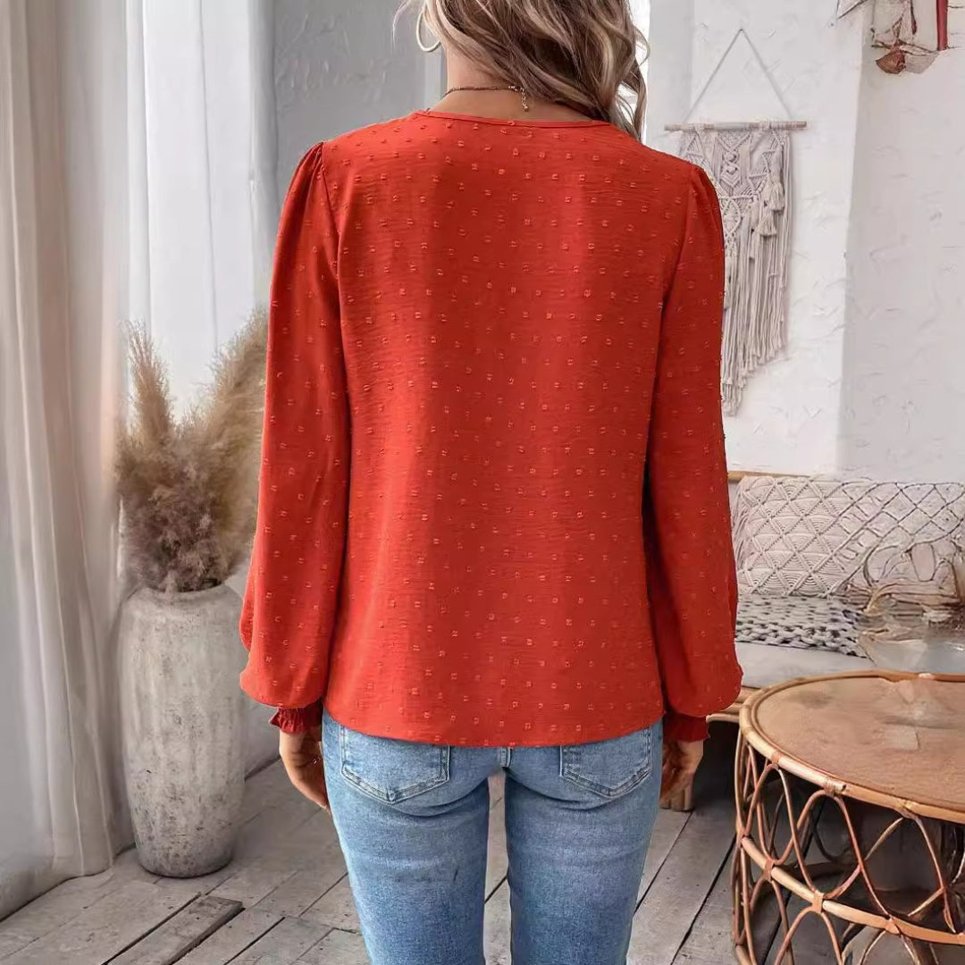 Heidi | Klassisk Bluse