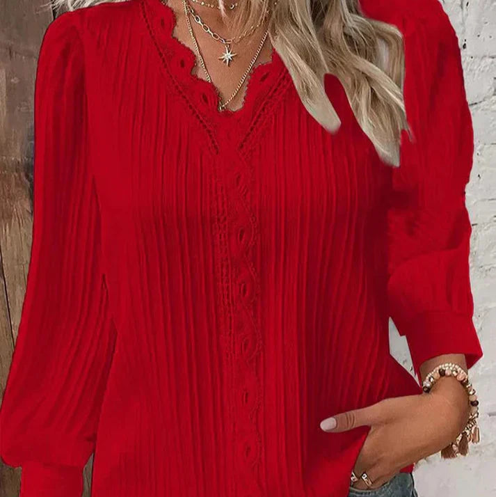 Heidi | Chiffon Bluse