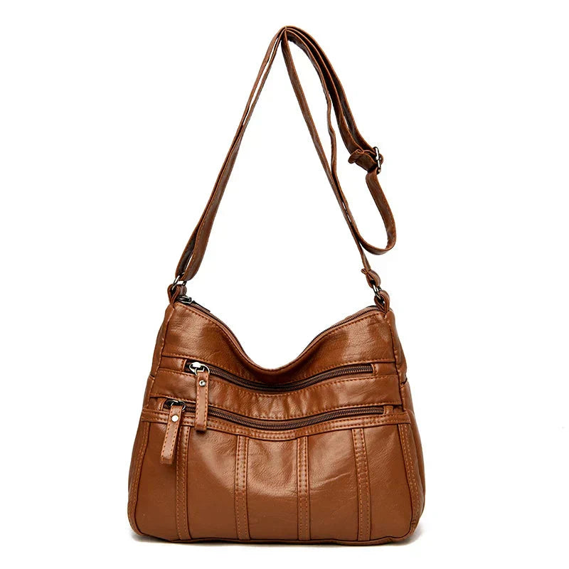 Heidi | Blød læder crossbody taske Annika