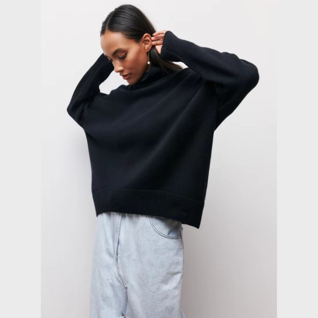Heidi | Rullekrave Sweater