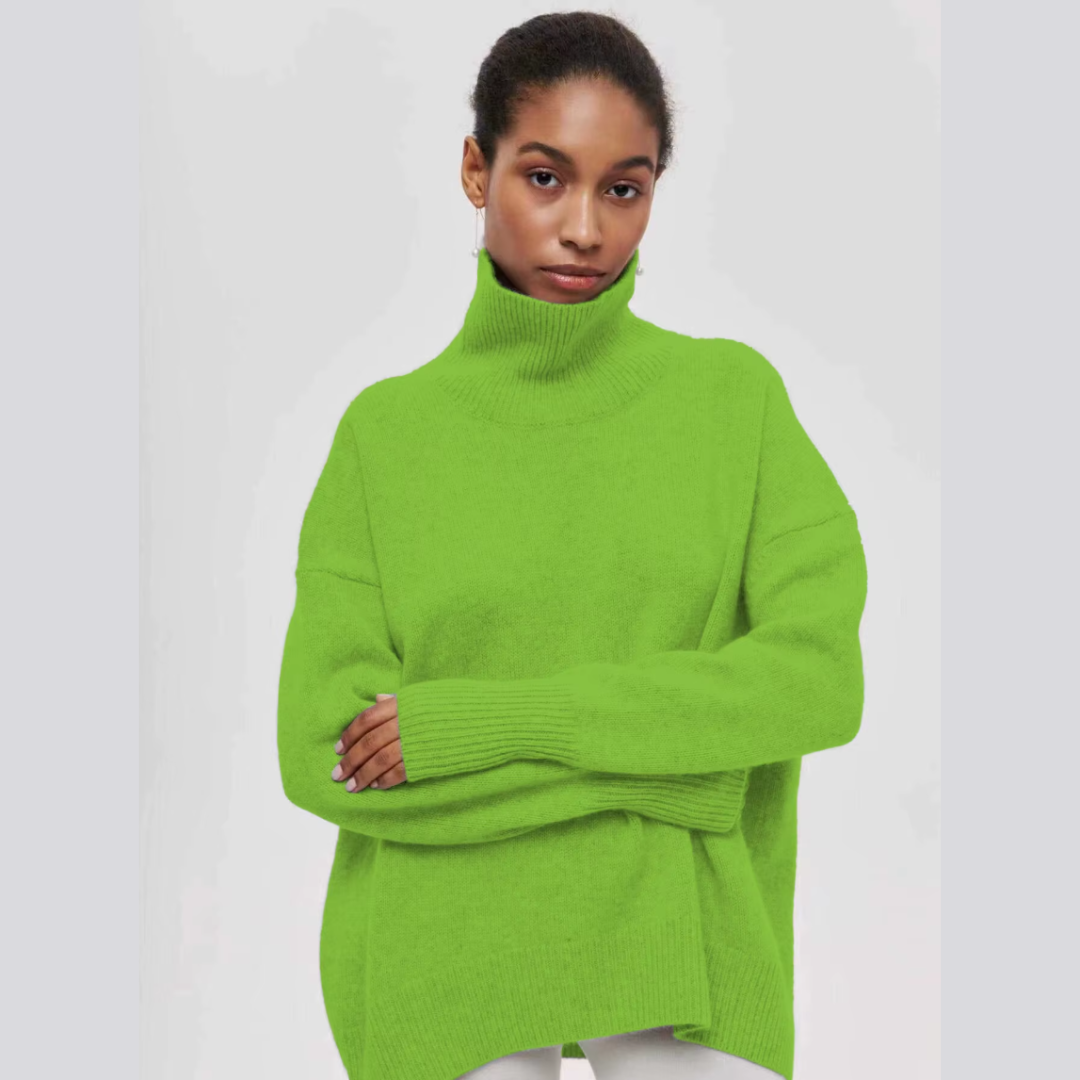 Heidi | Rullekrave Sweater