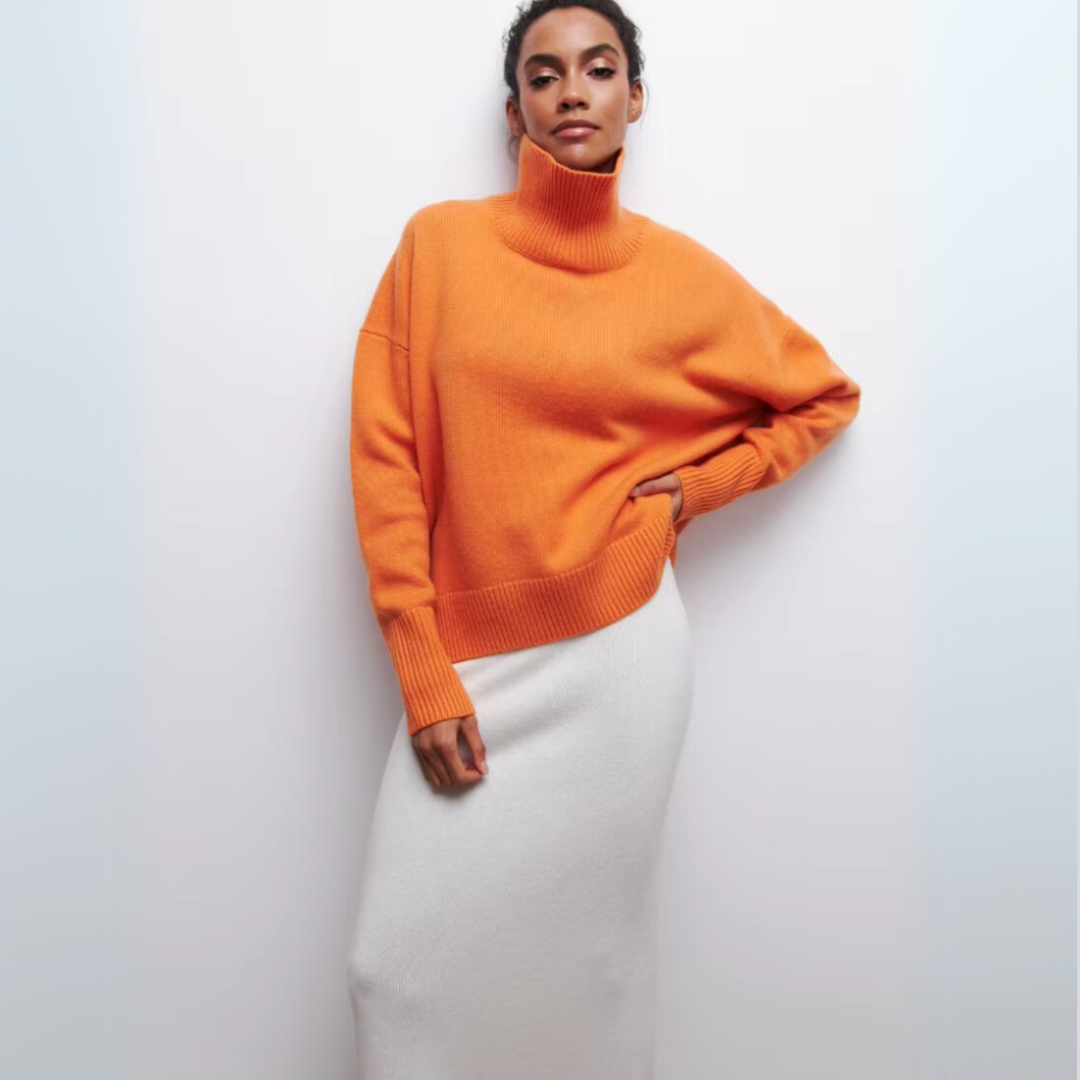 Heidi | Rullekrave Sweater