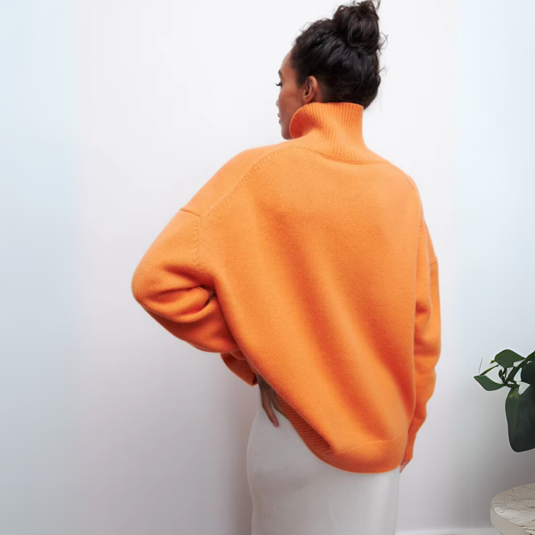 Heidi | Rullekrave Sweater