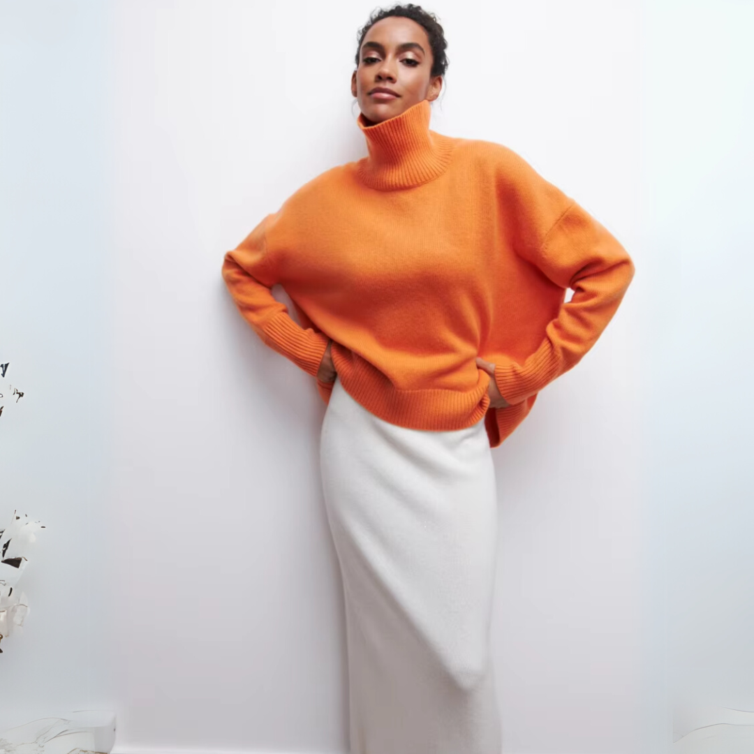 Heidi | Rullekrave Sweater