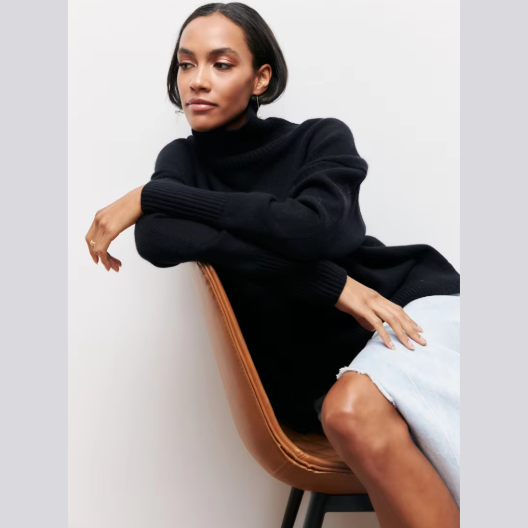 Heidi | Rullekrave Sweater