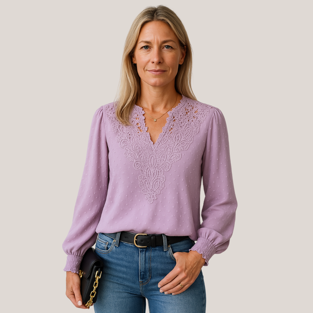 Heidi | Klassisk Bluse