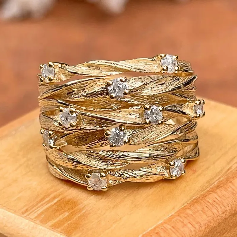 Heidi | Vintage guldring