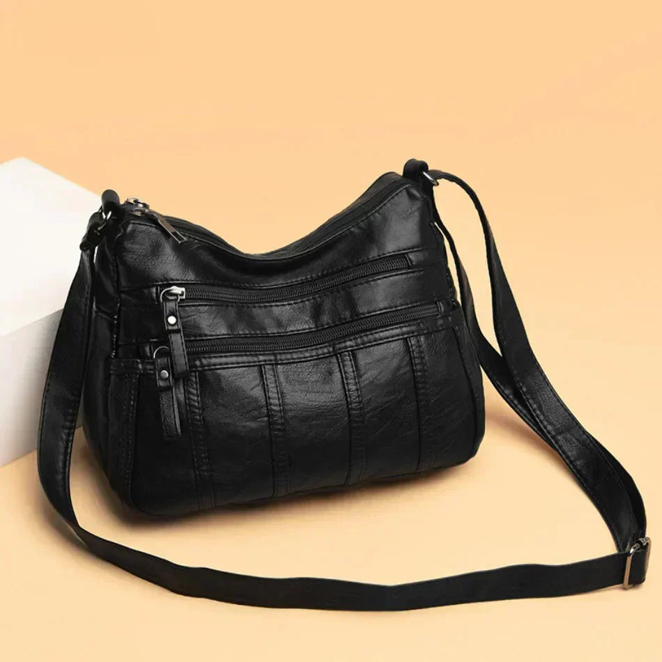 Heidi | Blød læder crossbody taske Annika