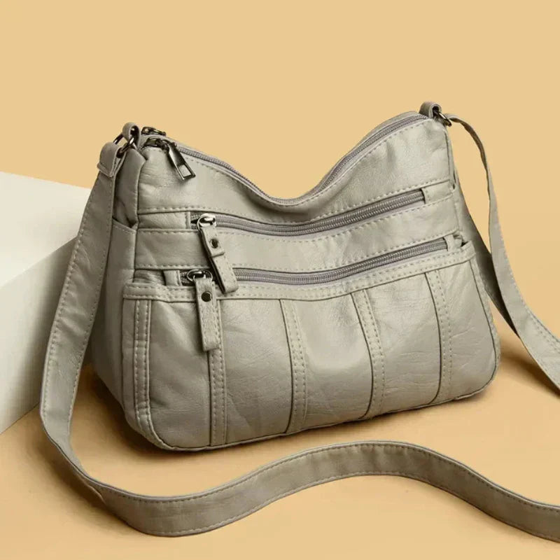 Heidi | Blød læder crossbody taske Annika